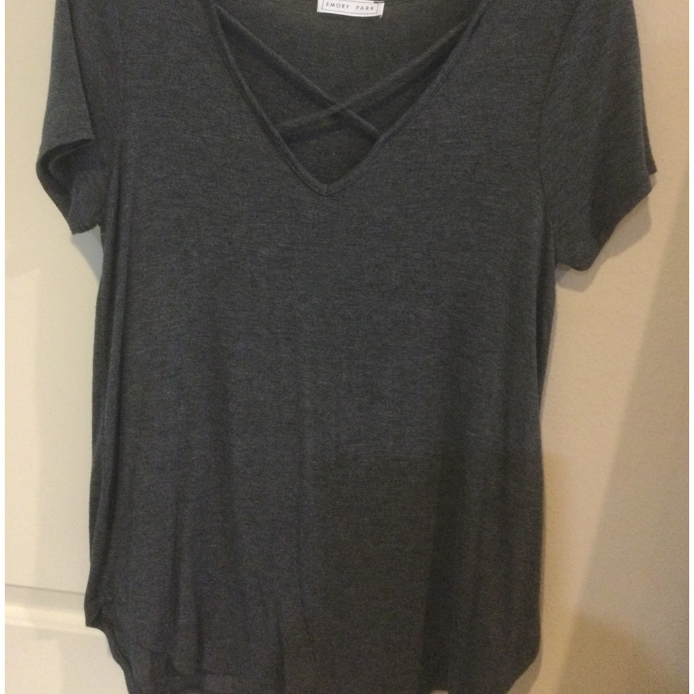 Emory Park Deep Gray T shirt size S